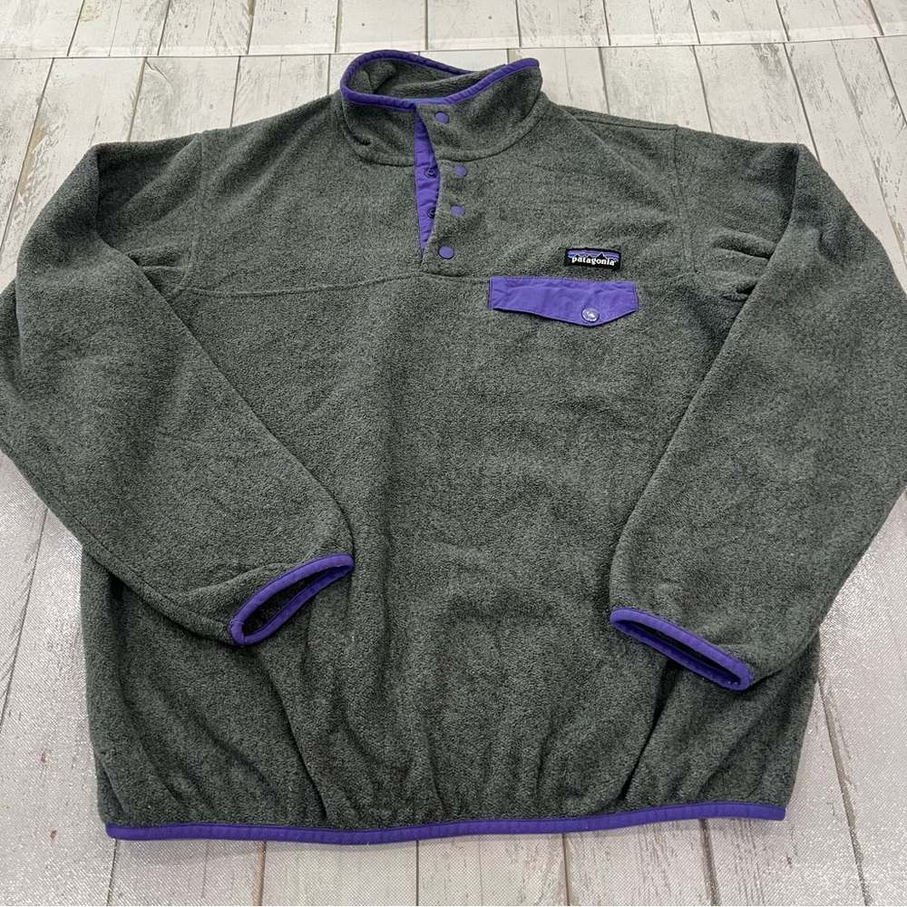 Patagonia Women's Lightweight Synchilla Snap-T Pullover SzM